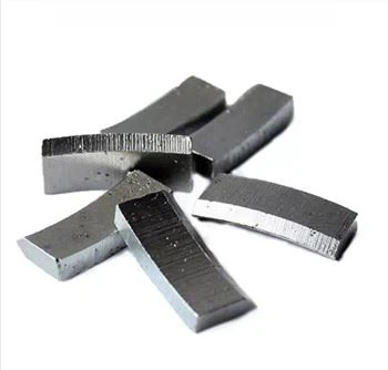 Segmento de broca de núcleo de diamante para perfuração de concreto