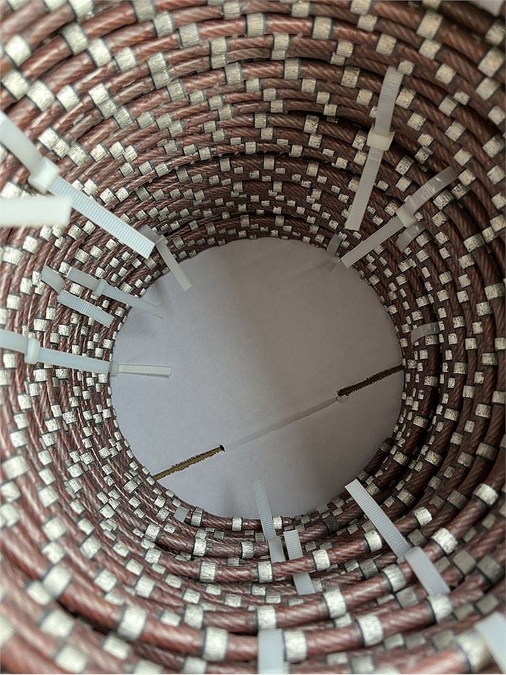 precision wire saw for stones