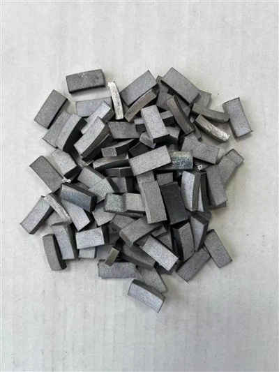 Segmentos de diamante de broca central