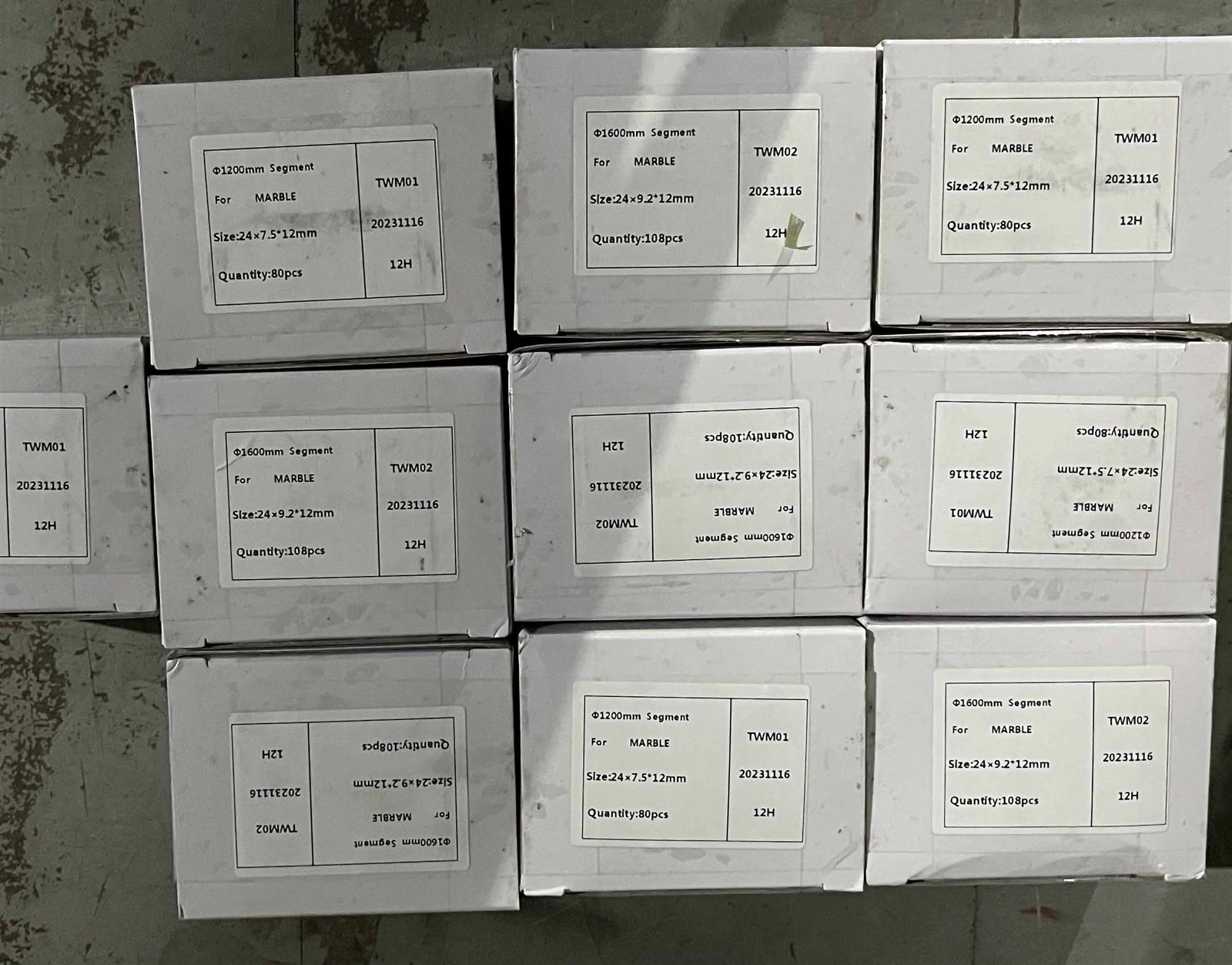 Segment For Marble Segment For Marble
