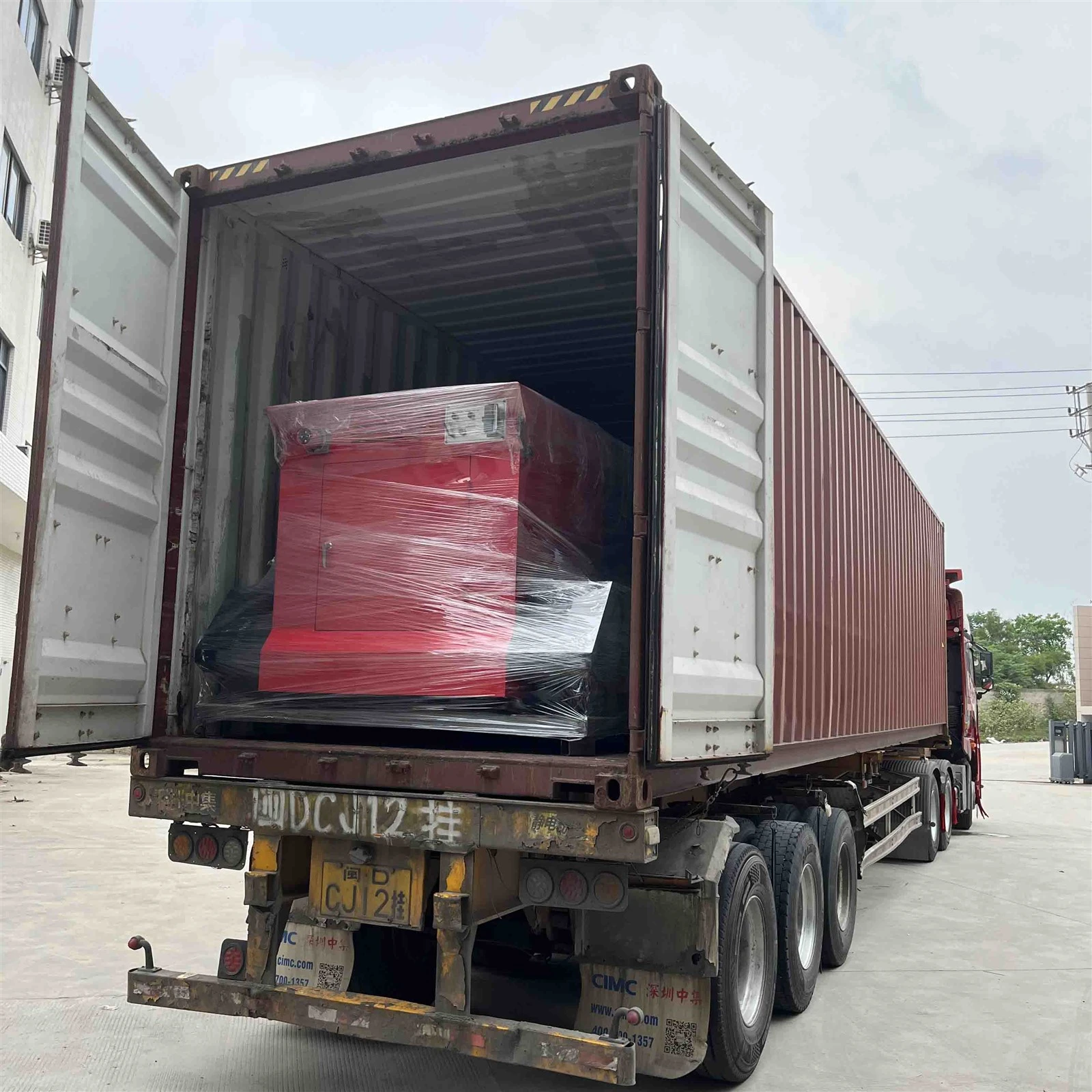 Wire Saw Cutting Machine Loading Container Wire Saw Cutting Machine Loading Container